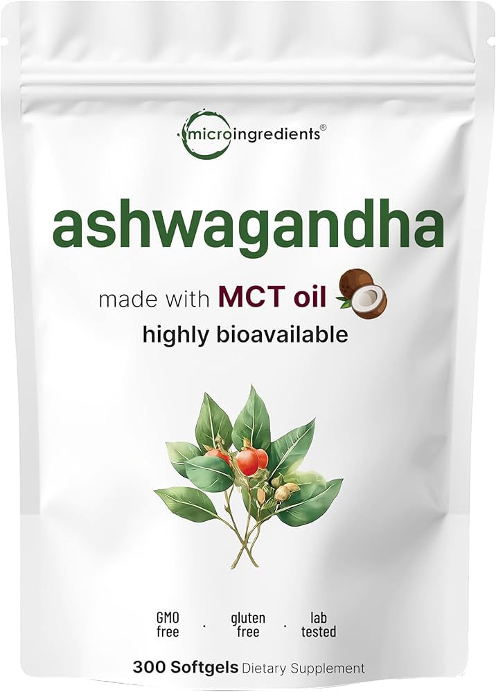 ASHAWAGANDA KSN-66 + Glycinato Magnesium, 6000 mg (Sofgel)