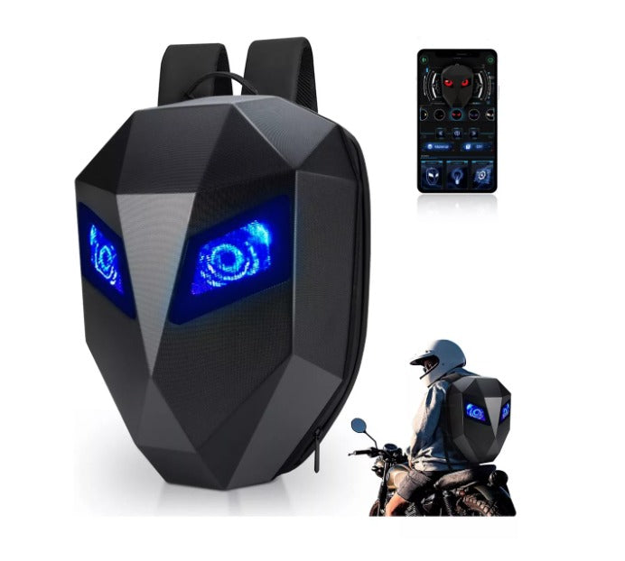 MOCHILA CON PANTALLA LED (CON OJITOS)