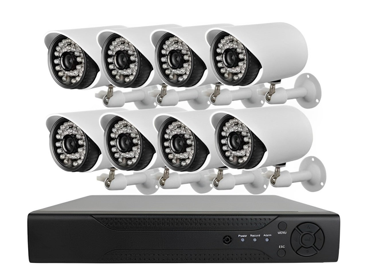 Kit De 8 Camaras De Seguridad