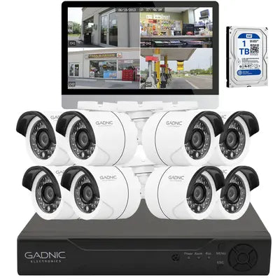 Kit De 8 Camaras De Seguridad