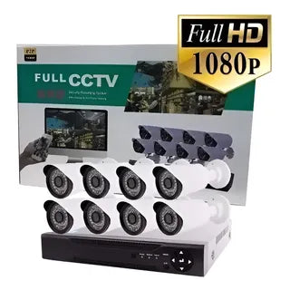 Kit De 8 Camaras De Seguridad