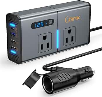 POWER INVERTER 300W CON CONECTOR USB D.WORLD DW-7611 MD