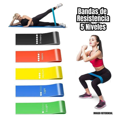 LIGA DE EJERCICIOS 5 UNIDADES RESISTANCE BAND