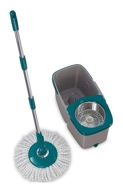 TRAPEADOR GIRATORIO PLASTICO CON BASE DE ALUMINIO