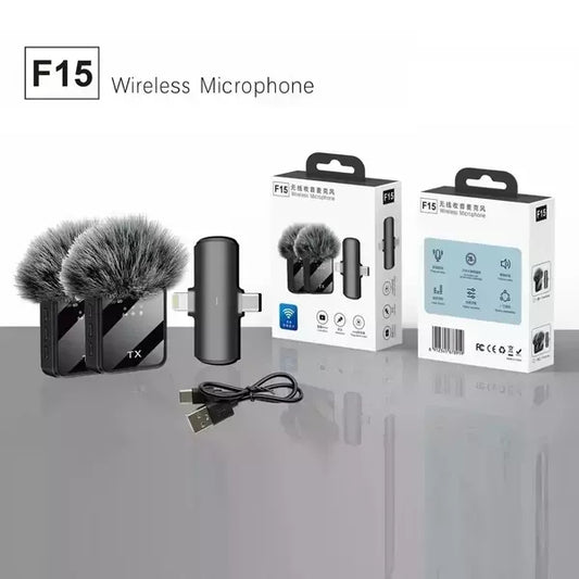 Sonido Profesional sin Cables – Micrófono Inalámbrico F15-2