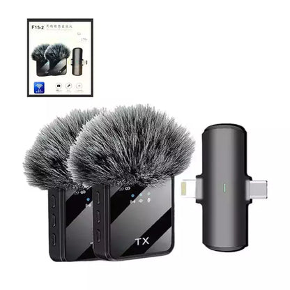 Sonido Profesional sin Cables – Micrófono Inalámbrico F15-2