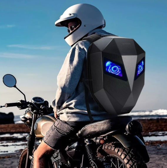 MOCHILA CON PANTALLA LED (CON OJITOS)