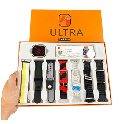 RELOJ ULTRA 7 EN 1 NEGRO