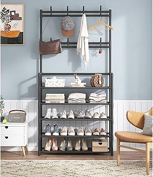 ESTANTE ZAPATERA ARMABLE DE 5 NIVELES