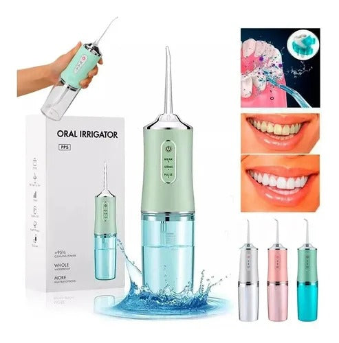 IRRIGADOR DENTAL 3 COLORES