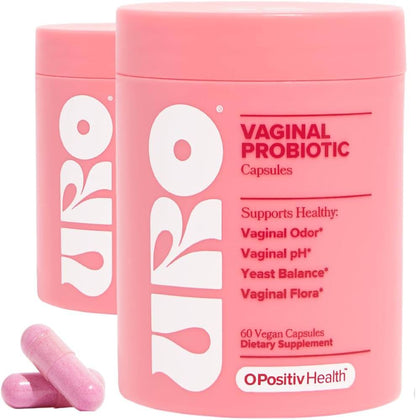 URO Vaginal Probiotics para la salud vaginal de las mujeres, equilibrio del pH